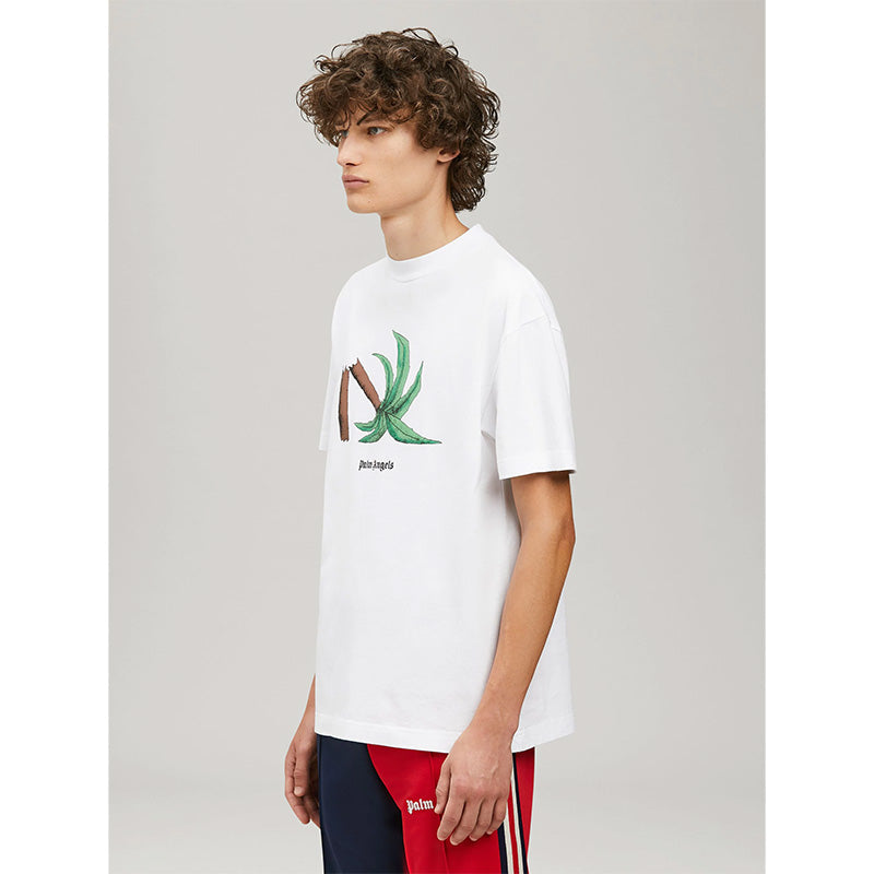 PALM ANGELS Coconut tree big logo T-Shirt