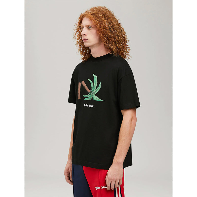 PALM ANGELS Coconut tree big logo T-Shirt