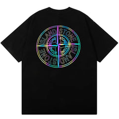 STONE ISLAND Logo Print T-Shirt