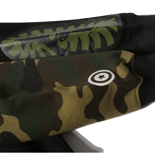 BAPE Camo Shark Zipper Hoodie