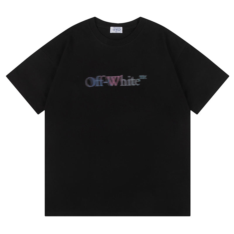 Off White Logo Pattern Printed T-Shirt