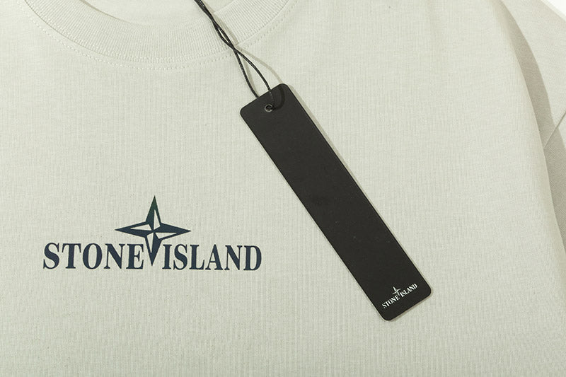 STONE ISLAND Logo Print T-Shirt