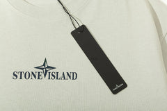 STONE ISLAND Logo Print T-Shirt