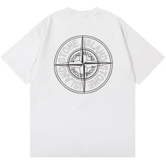 STONE ISLAND Logo Print T-Shirt